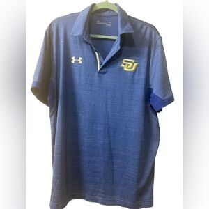 Under Armour Heat gear  Men's Southern University Polo shirt with Logo NWT Large